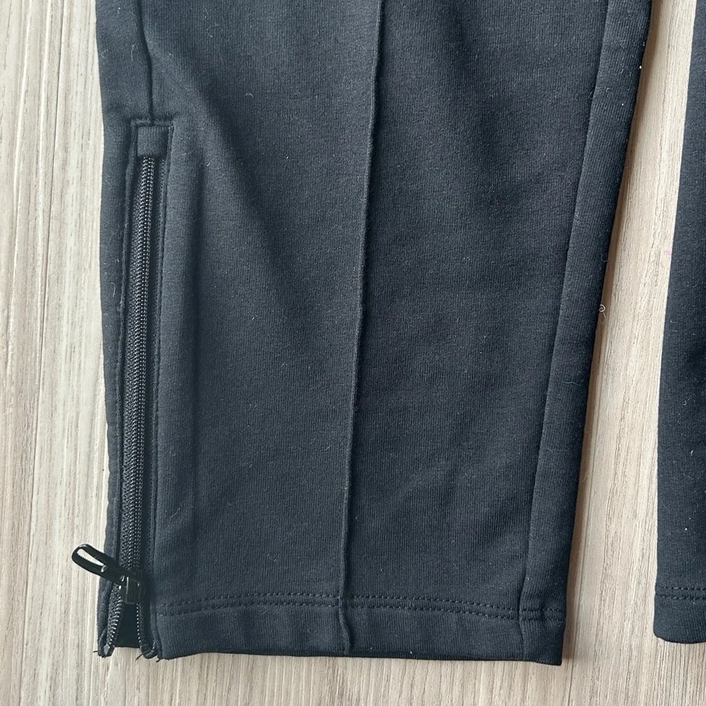 Lauren Ralph Lauren Active Pants L Black Wide Waistband Stretch Lounge Athletic